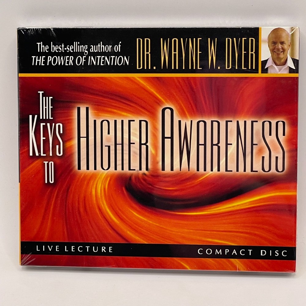 The Keys to Higher Awareness Audio CD Dr Wayne Dyer Live Lecture New Sealed
