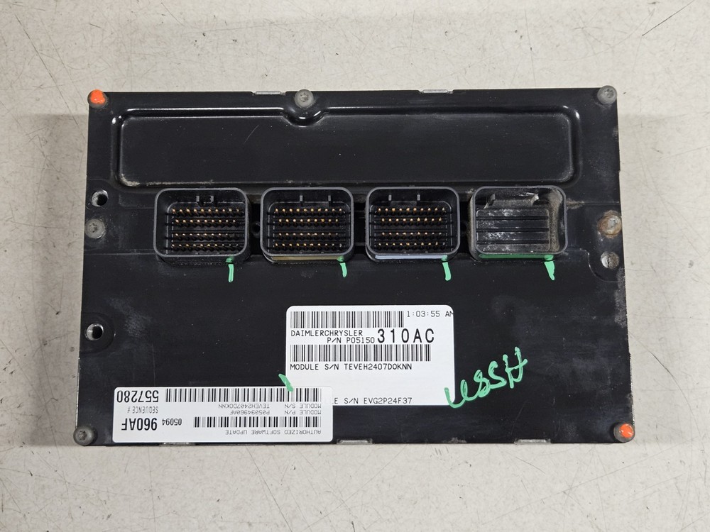 2008-2010 Charger 300 Challenger 5.7 V8 ECM PCM Engine Control Module 05150310AC