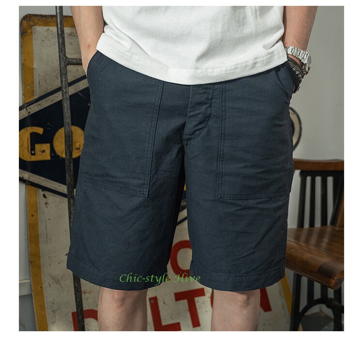 Non Stock Men's Military OG-107 Fatigue Baker Shorts Vintage Olive Green Shorts