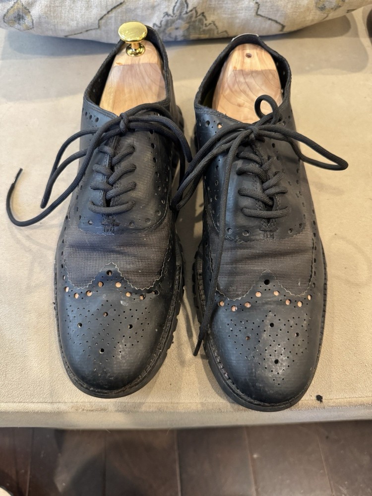 Cole Haan Zerogrand Oxford No Stitch Black Mens Shoes Size 8.5  (ZERØGRAND)