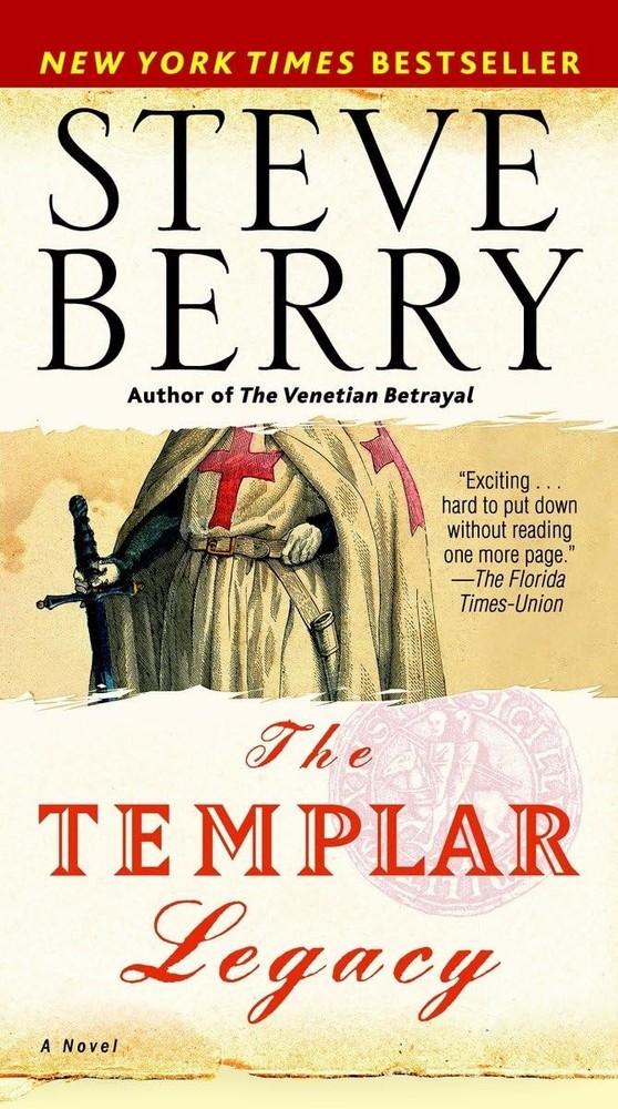 The Templar Legacy: A Novel (Cotton Malone) - mass market paperback Berry, S...