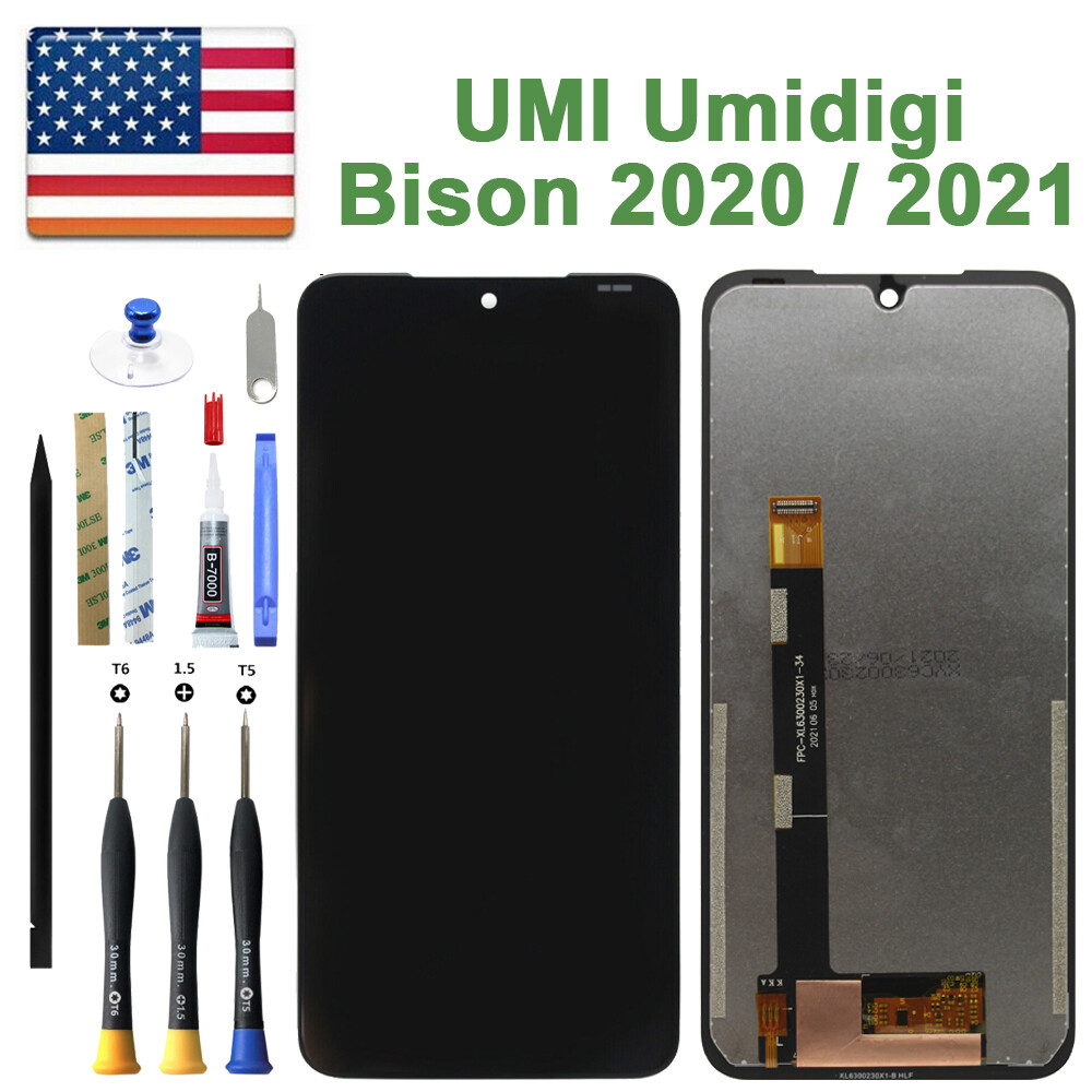 UMI Umidigi Bison 2020 2021 LCD Display Touch Screen Digitizer Replacement  