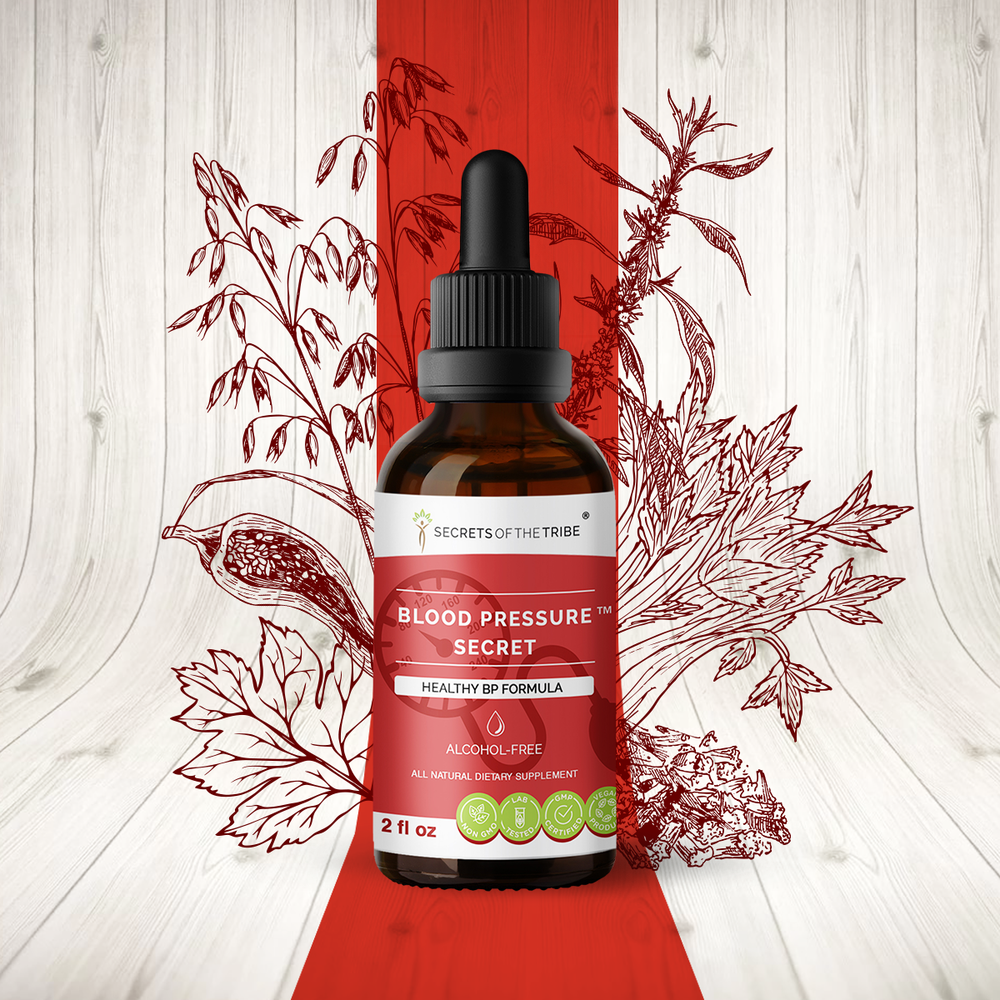 Blood Pressure Secret Alcohol-FREE Extract- Tincture- Glycerite Hawthorn- Celery