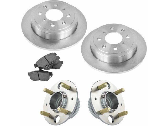 For Honda Civic Brake Pad and Rotor and Wheel Hub Kit 73416MXVD
