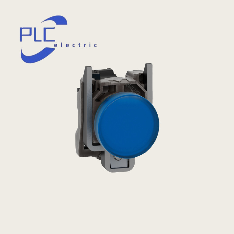 NEW Schneider Electric XB4BVG6 Pilot Light blue 22mm universal LED plain lens
