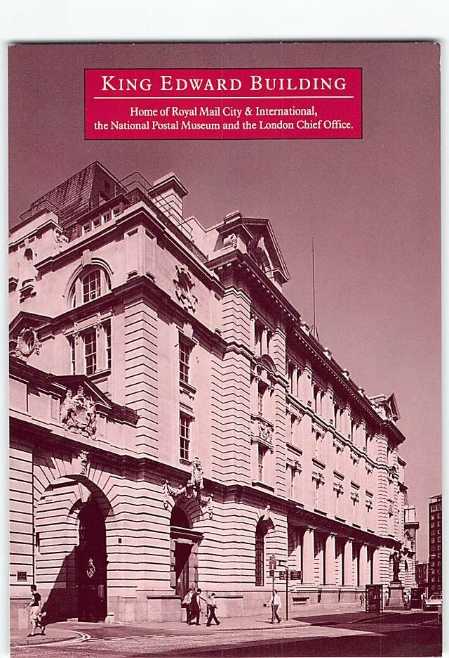 Postcard King Edward Building London England