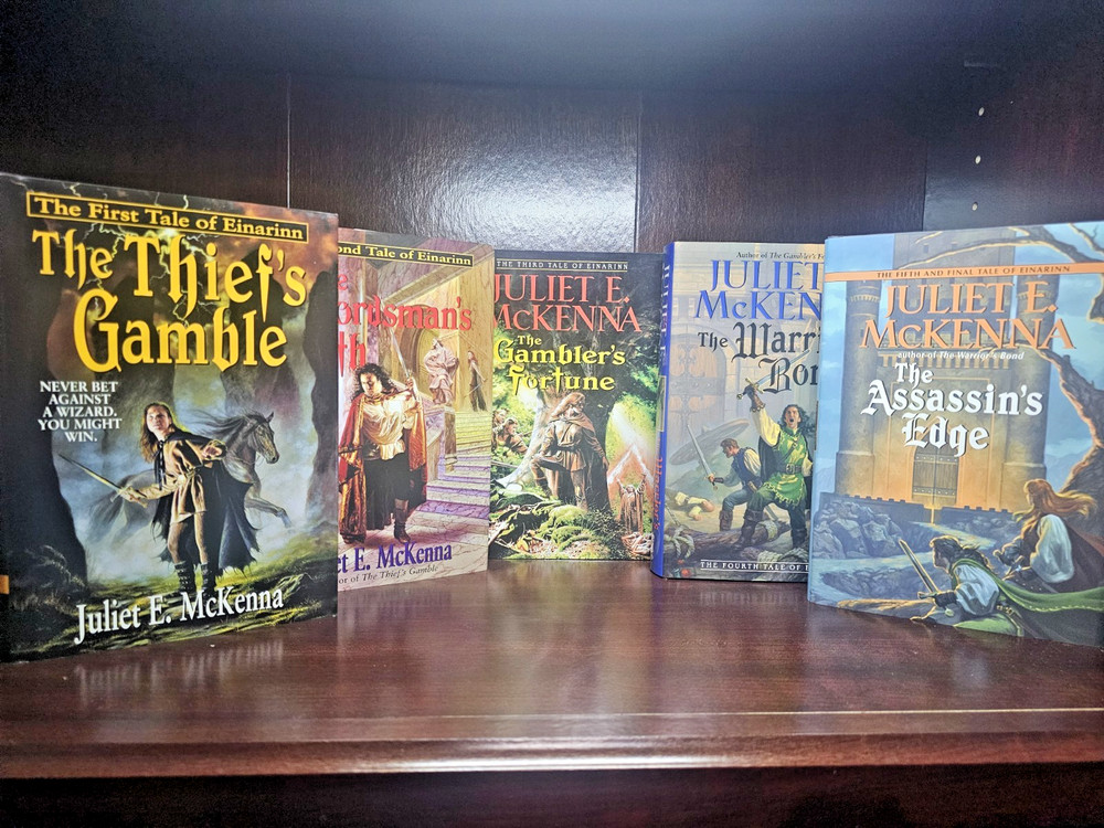 Complete Tale of Einarinn Series #1-5 Lot of 5 Hardcover by Juliet E McKenna