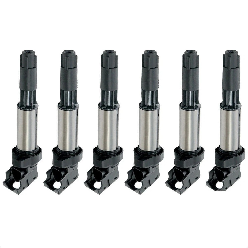 6Pcs Ignition Coils for BMW E46 E87 E90 330Ci 335i 525i 530i X3 X5 12131712219
