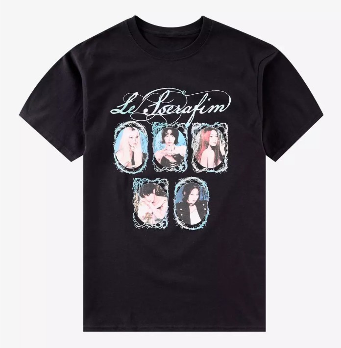 LE SSERAFIM Group T-Shirt Size S-5XL