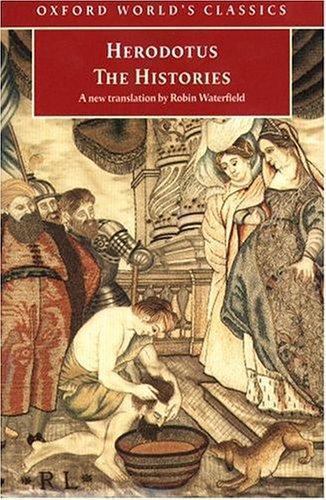 Herodotus' Histories Hardcover by Robin Waterfield 1998