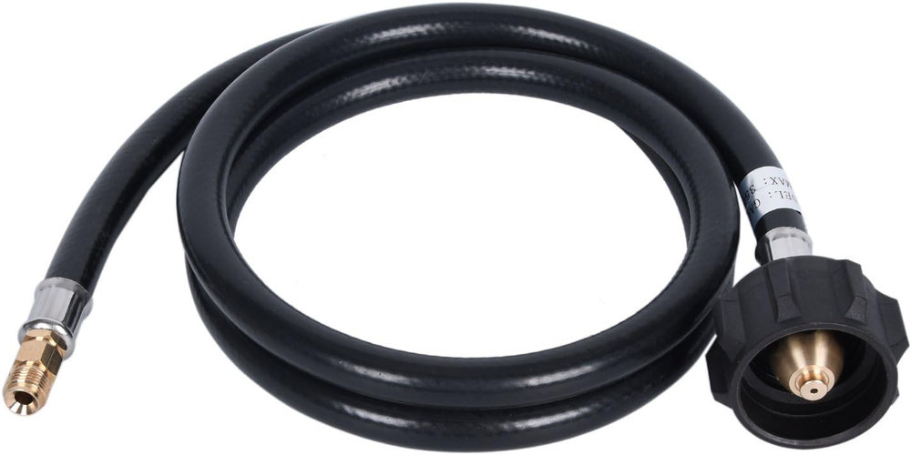 Gassaf 4 FT RV Propane Hose, Propane Pigtail Connector Hose QCC1 Connector- Acme