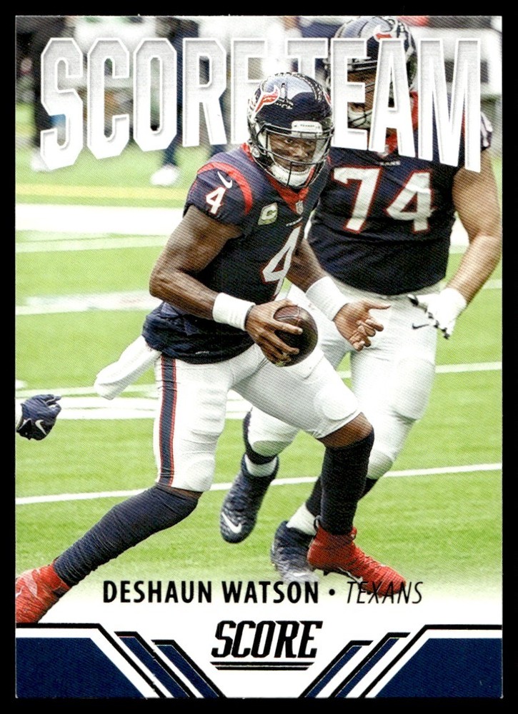 2021 Score Team Deshaun Watson Houston Texans ST12 Insert Football Card