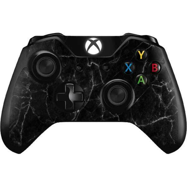 Marble Xbox One Controller Skin - Black Marble