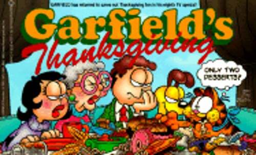 Garfield's Thanksgiving by Jim Davis: Used