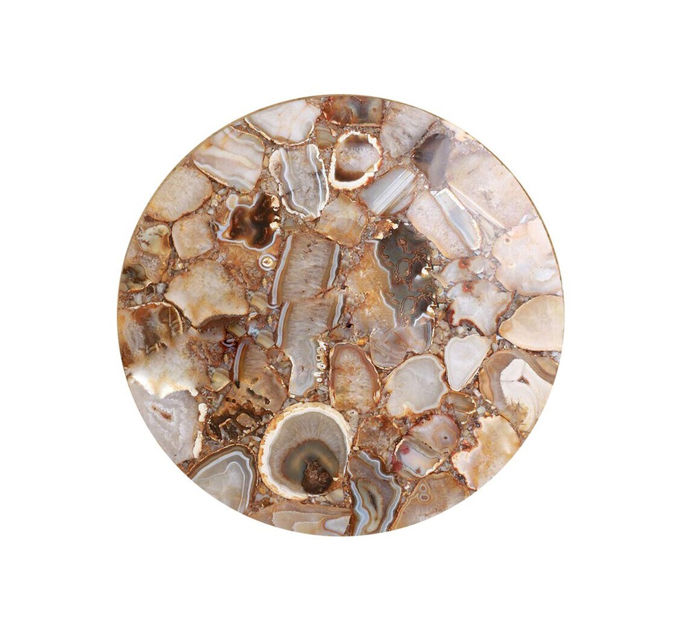 Natural Agate Table Tops, Round Dining Table, Agate Geode Tables, Stone table