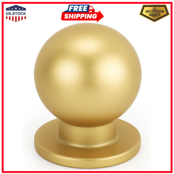 30 Pack Brushed Brass Cabinet Knobs Kitchen Cabinet Knobs round Drawer Pulls for