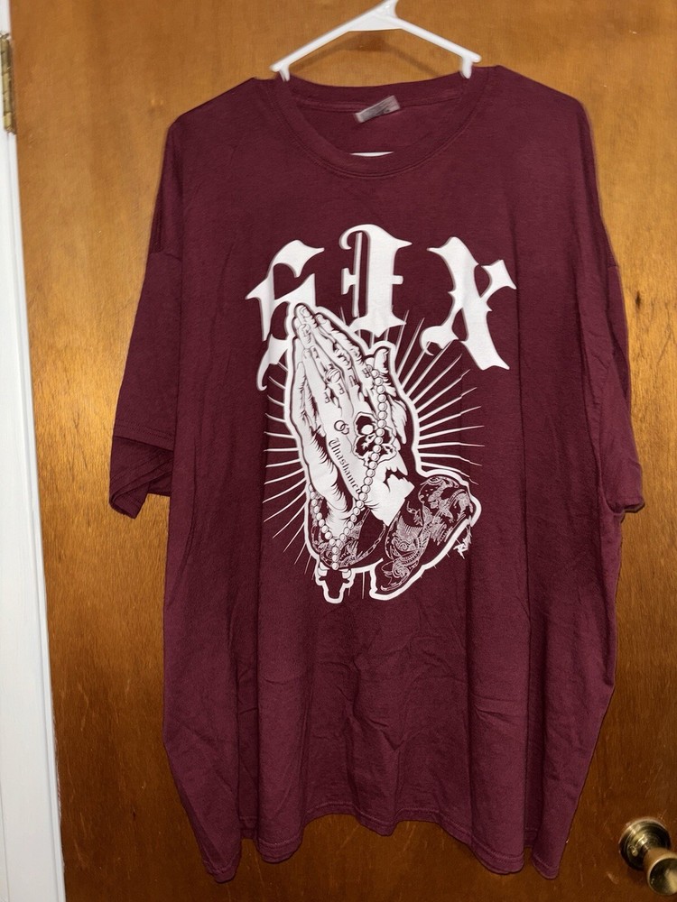 Ruffneck: Unashamed SIX’s Chicago Bulls Rosary Men’s 4XL T Shirt