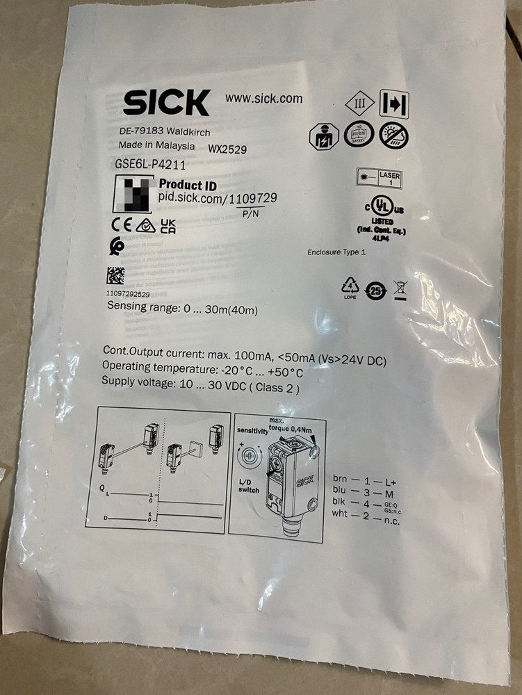 1PC NEW SICK GSE6L-P4211 Sensor Fast Shipping One-year warranty