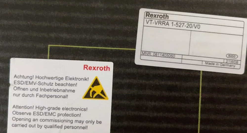 Rexroth 0811405060 VT-VRRA1-527-20/V0 VT-VRRA1-527-2X/V0