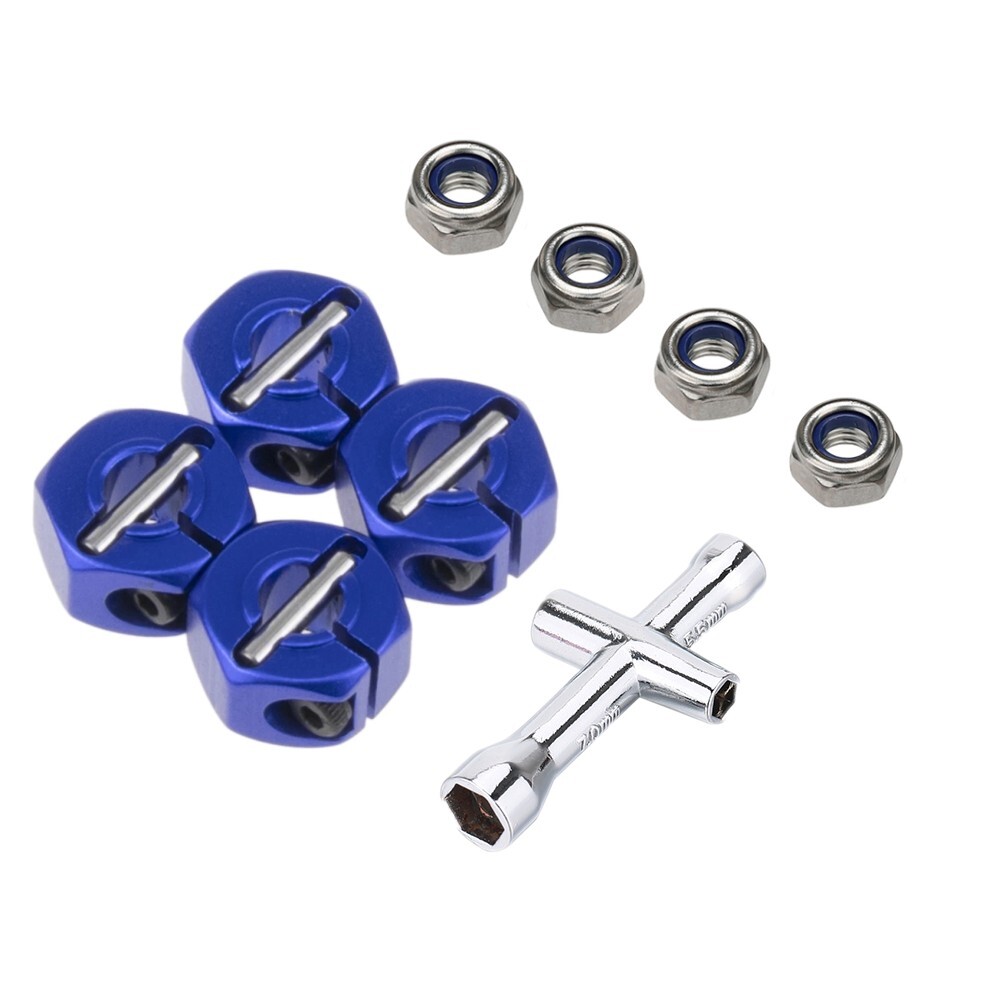 Durable 12mm Hex Wheel Hub Adapter for Traxxas 1/10 Slash 4X4 VXL 2WD Car e