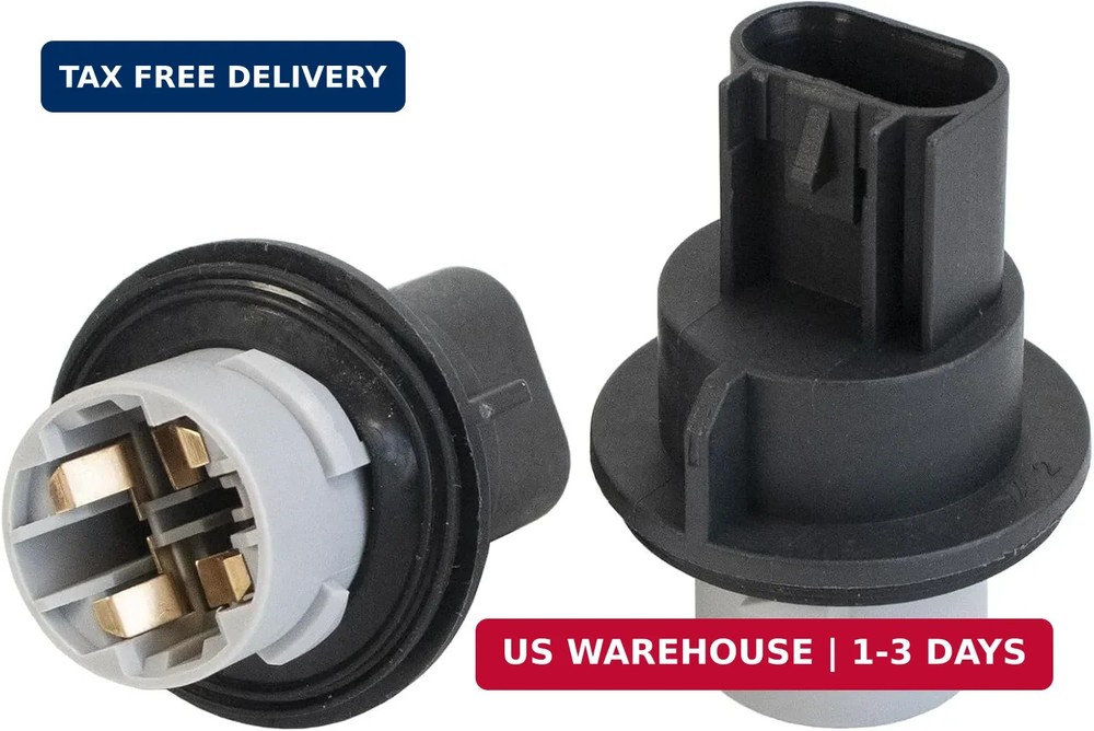 2Pcs Turn Signal Light Lamp Socket Connector Fit for Dodge Ram 1500 2009-2012 Ra