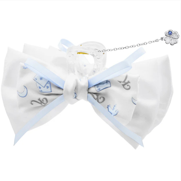 [Universal Studios] Detective Conan Kaito Kid Ribbon Hair Clip From JP NEW