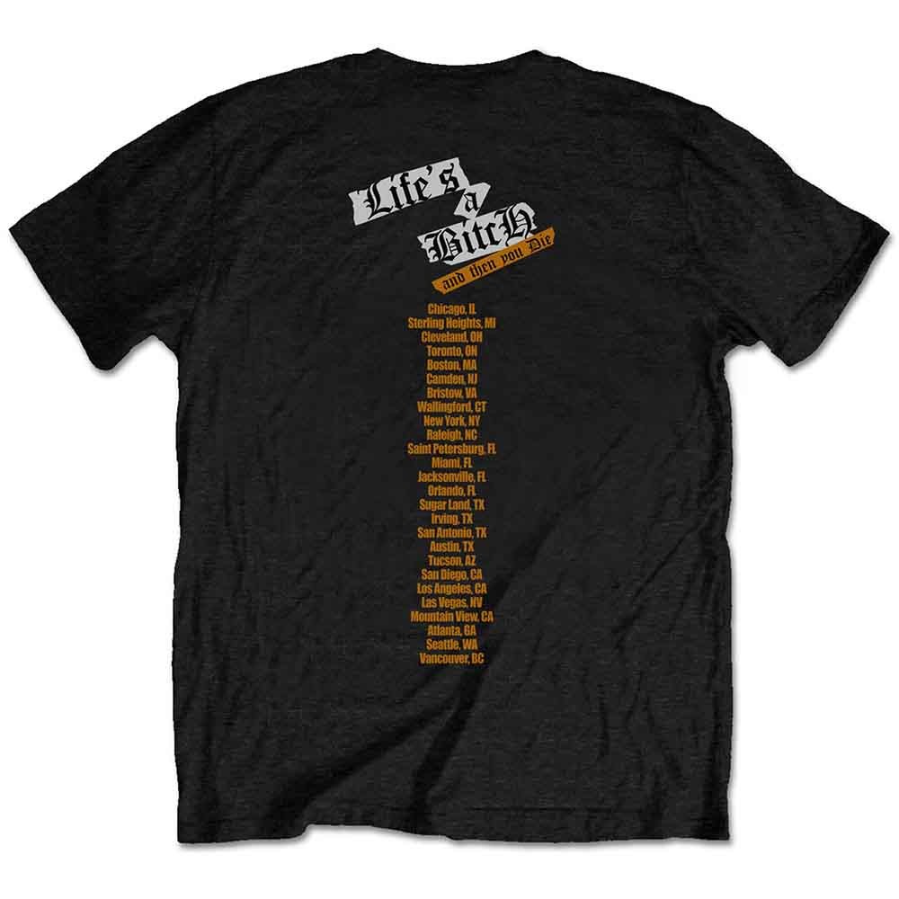Nas T Shirt Lifes a B NY state of Mind  new Official Mens Black