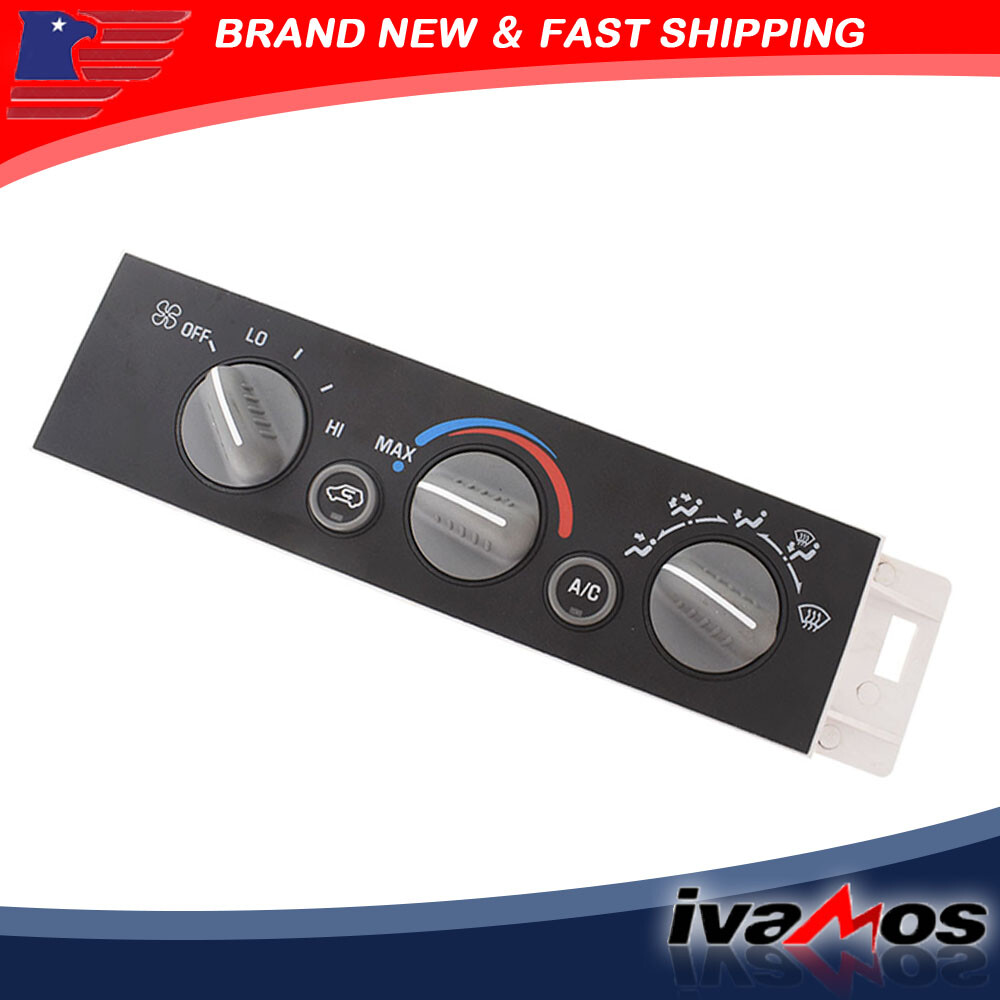 1996-2000 Chevy GMC C1500 K1500 Truck A/C Control Panel Switch 9378815
