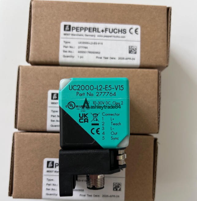 1PCS New Pepperl+Fuchs UC2000-L2-E5-V15 Ultrasonic Sensor