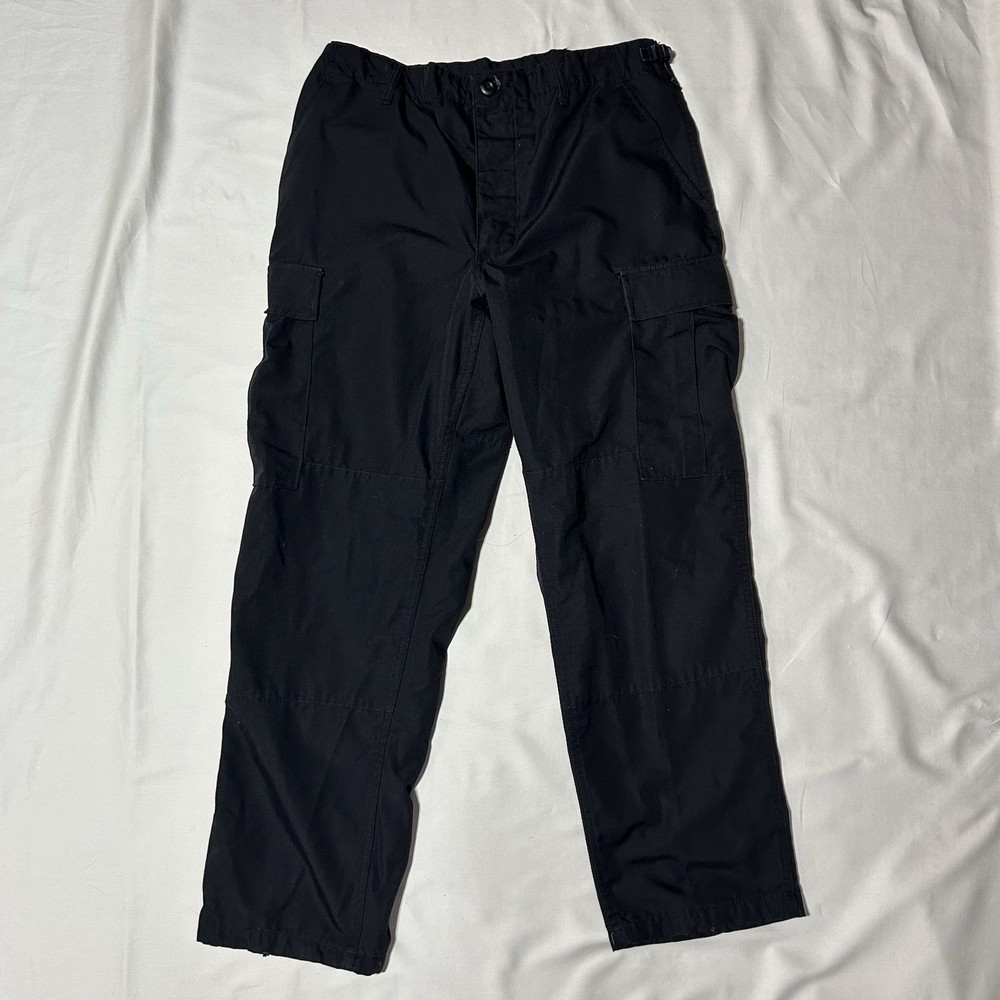 Propper Tactical Cargo Pants Mens 34x30 Black Ripstop Utility Outdoor Workwear