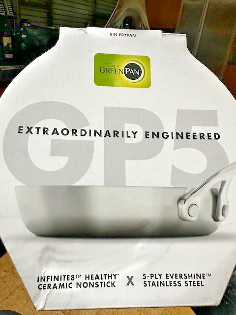 Infinite 8 8-Inch Ceramic Nonstick Fry Pan with 5-Ply Evershine Stainless Steel