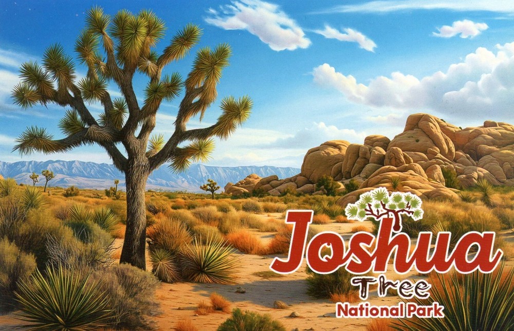 Joshua Tree National Park, Near Twentynine Palms, California --New POSTCARD