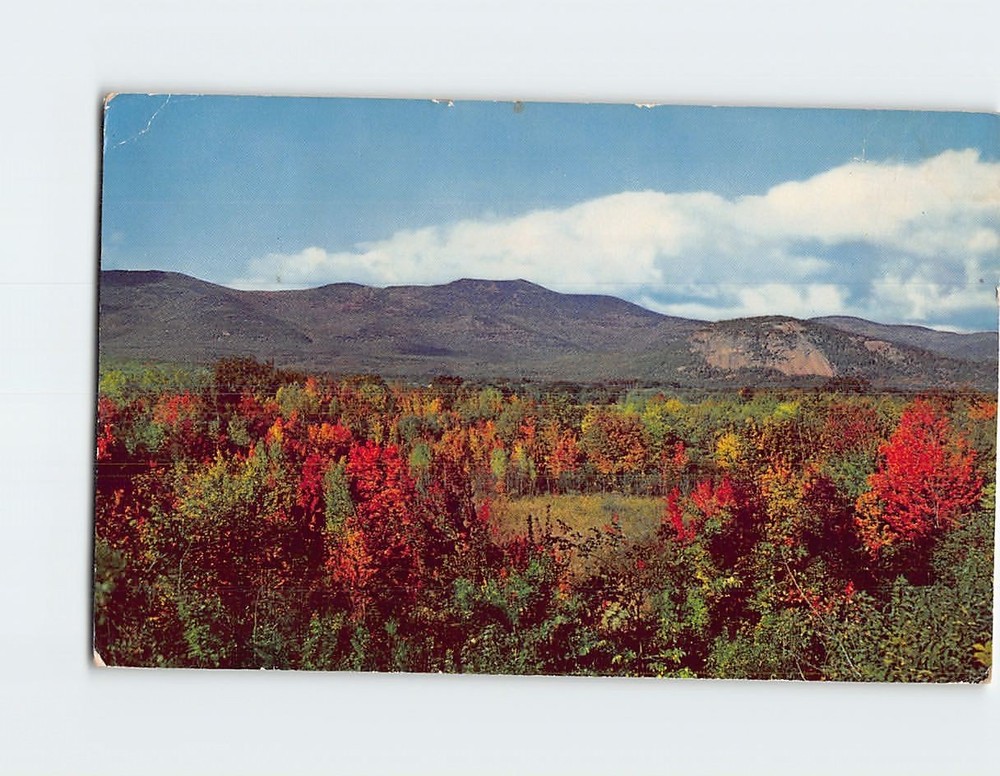 Postcard Moat Mountain Range New Hampshire USA North America