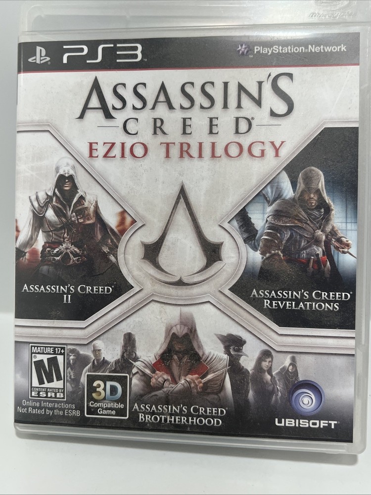 Assassin's Creed: Ezio Trilogy (Sony PlayStation 3, 2012)