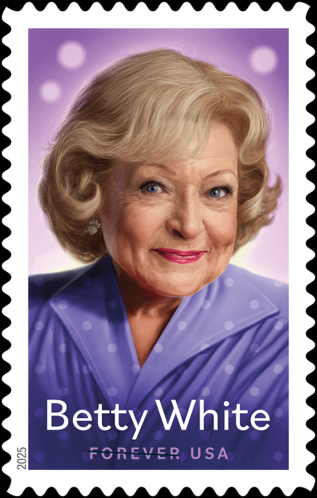 *NEW* 2025 Betty White  (Single) 2025 Mint NH - *(After 03/27/25)*