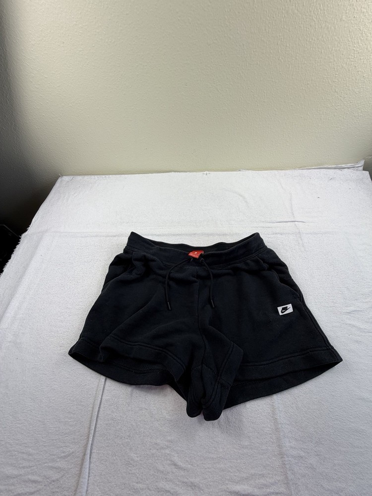 Nike Wmns Vintage Red Tags Black Fleece Shorts