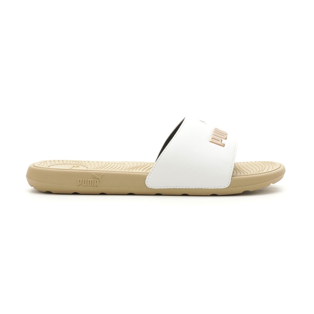 PUMA Cool Cat 2.0 Slide Womens White Casual Sandals 38910829