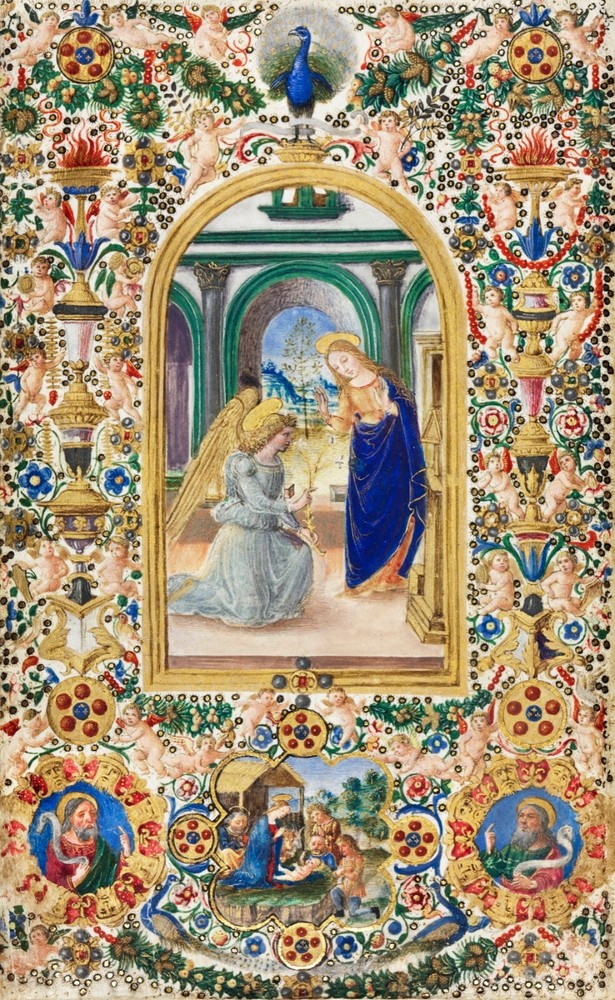 12330.Decoration POSTER.Room interior wall art.Annunciation painting.Christian