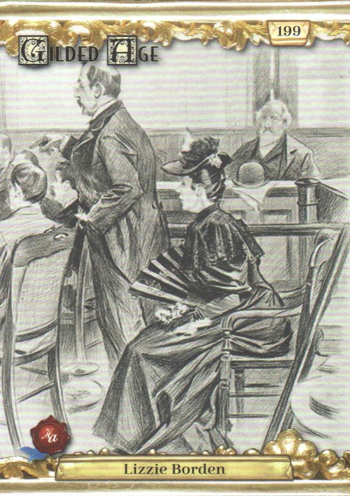 2023 Historic Autographs The Gilded Age Trading Card #199 Lizzie Borden