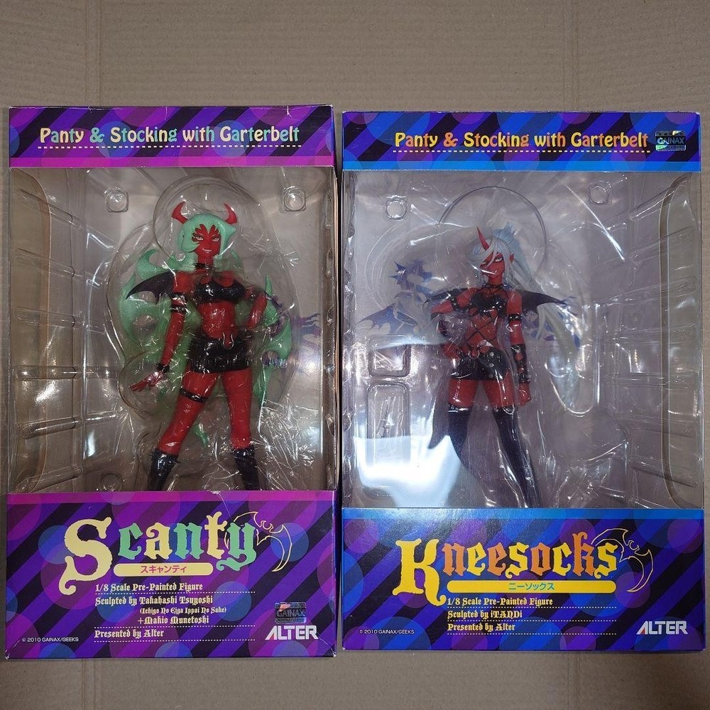 Alter Panty & Stocking with Garterbelt Scanty Kneesocks 1/8 Scale Figure Used JP