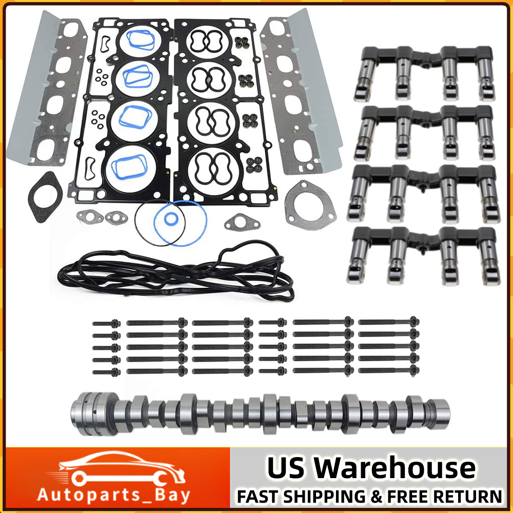 MDS Lifters Kit Camshaft Head Gasket Bolt for Dodge Jeep Chrysler 5.7L Hemi V8