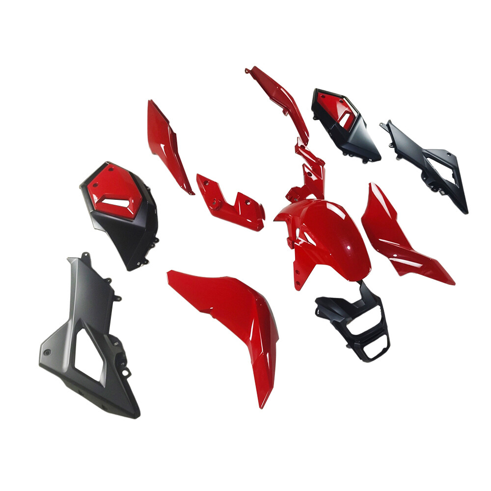 Red Black Fairing Kit for 2016-2020 Honda Grom MSX125 16 17 18 19 ABS Bodywork