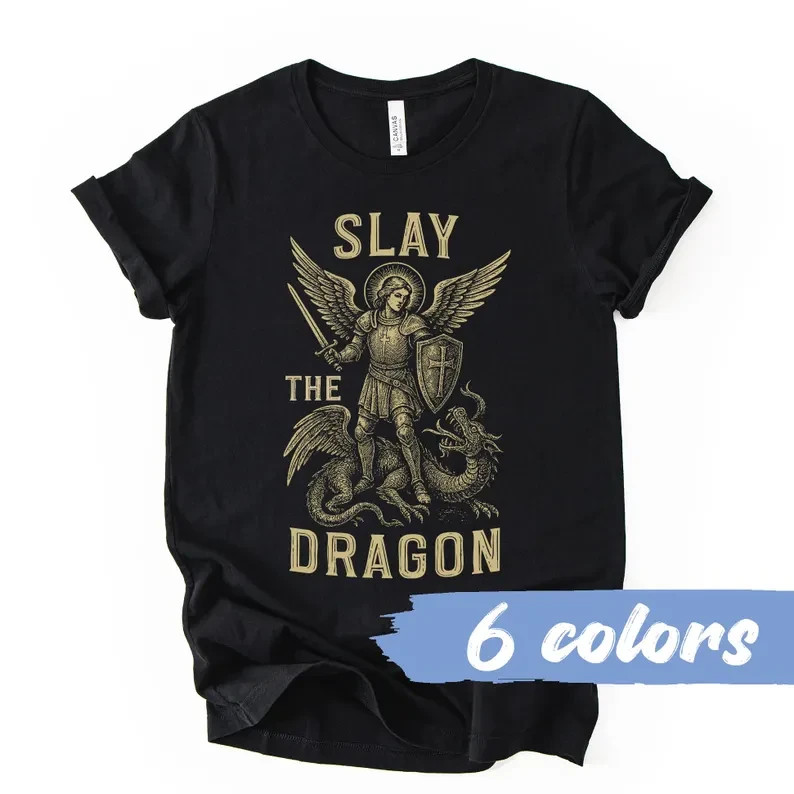 St. Michael The Archangel Catholic Graphic T-Shirt