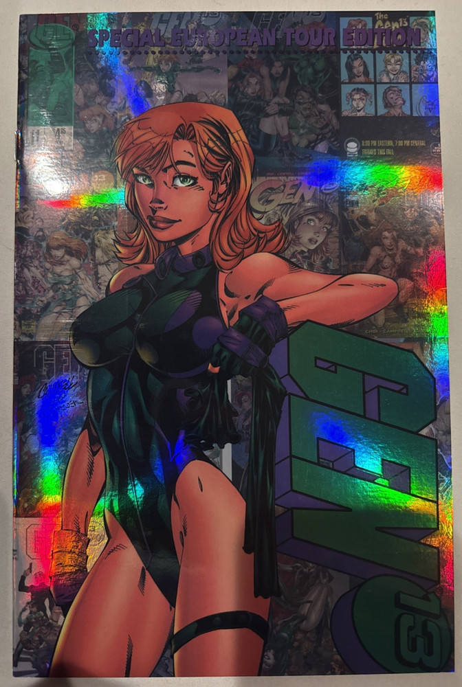 Gen 13 #11 - J. Scott Campbell Special European Tour Edition (Image 1996) UNREAD