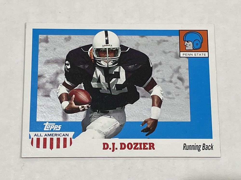 2005 Topps All American Football #69 - D.J. Dozier - Penn State Nittany Lions