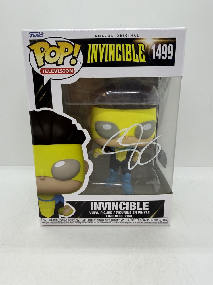 Steven Yeun Signed Invincible Funko Pop #1499 SWAU #2