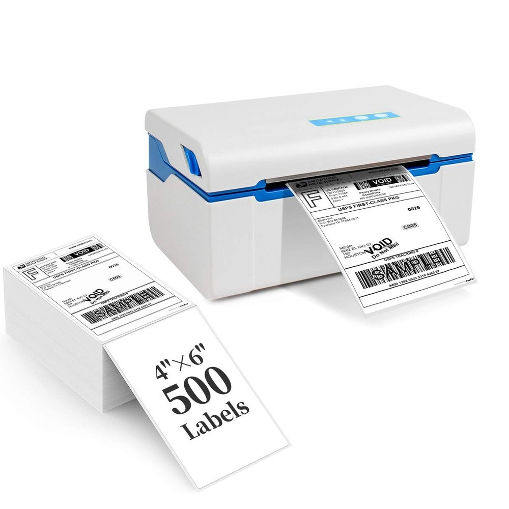 Micmi Commercial Thermal Shipping Label Printer for Amazon FBA & More