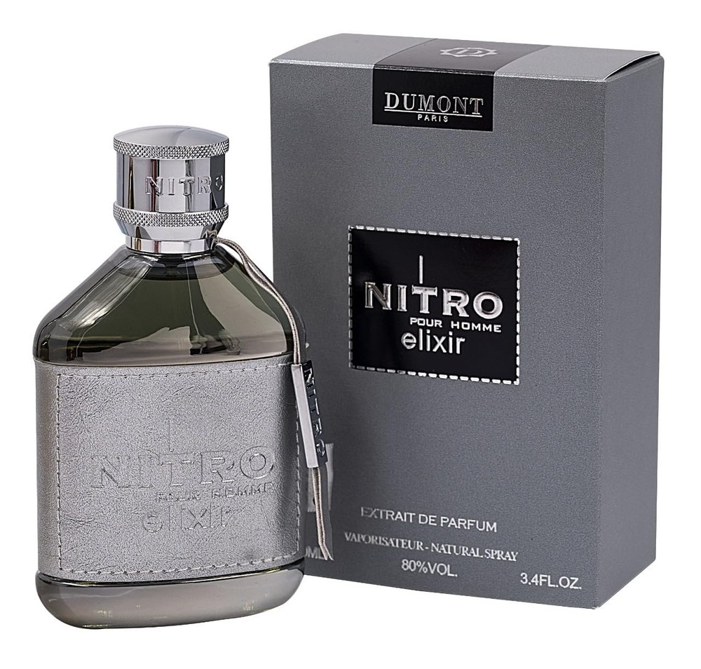 Dumont Nitro Elixir 3.4 Fl Oz EDP for Men – Bold Elegant Sensual Fragrance