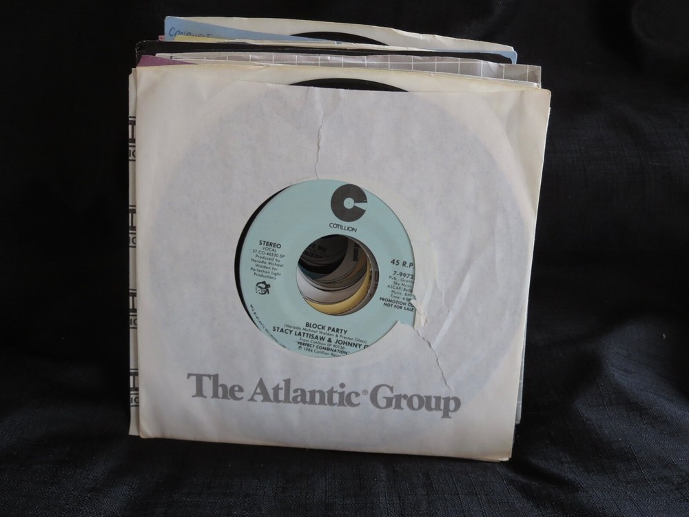 Stacy Lattisaw & Johnny Gill – Block PROMO Unplayed Old Stock