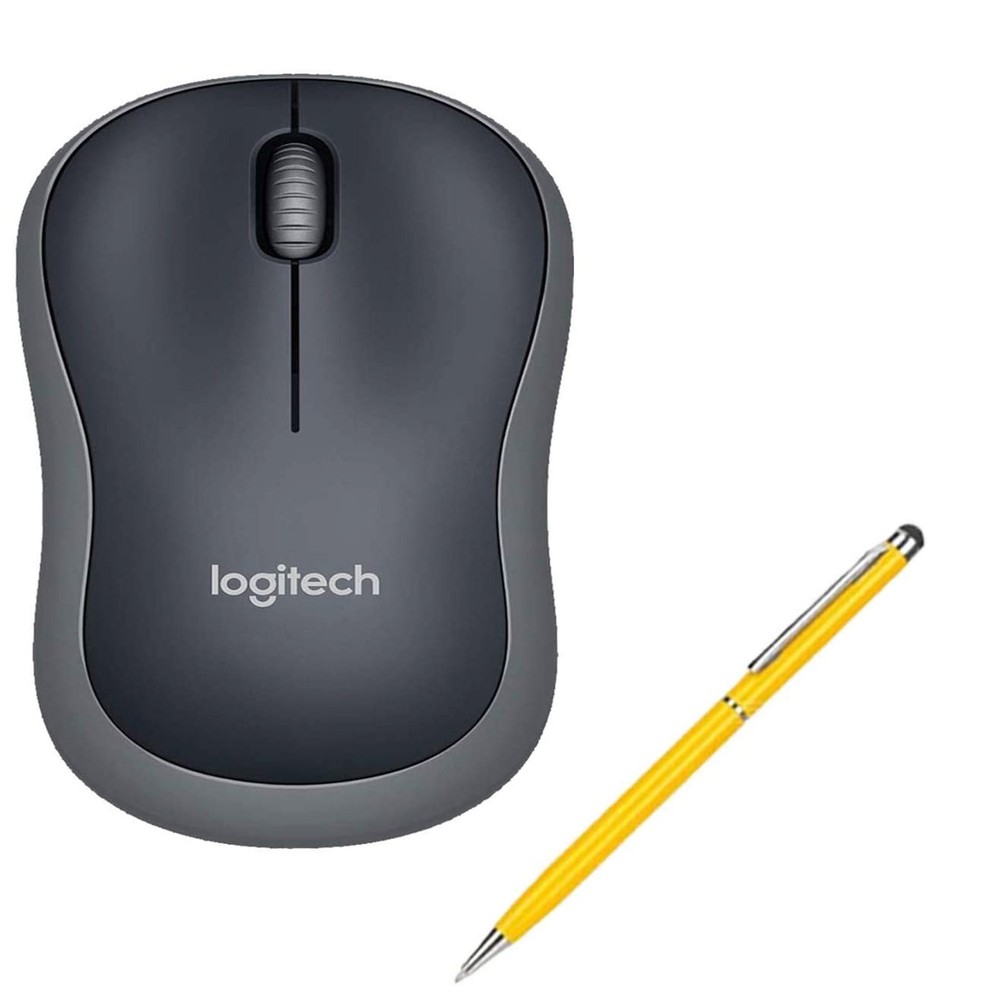 Logitech M185 Wireless Mouse for Laptops and PCs with Fast Scrolling